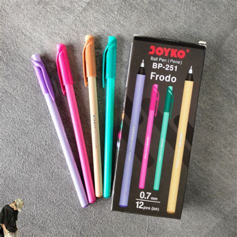 Jual NEW Ball Pen Pulpen Pena Joyko BP 251 Frodo 0 7 Mm 1 Pcs 1 Buah