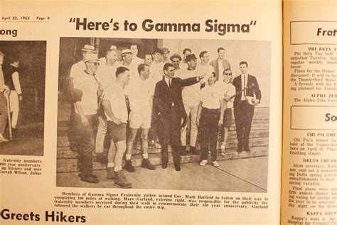 The History of Gamma Sigma Fraternity | Pacific University