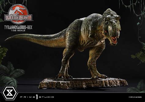 Jurassic Park Iii Prime Collectible Figures Tyrannosaurus Rex 1 38 Scale Statue