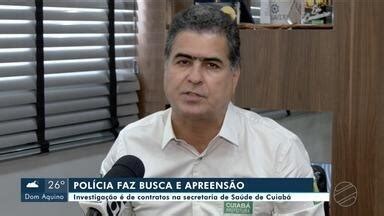 MTTV 2ª Edição Cuiabá Polícia investiga contrato entre prefeitura