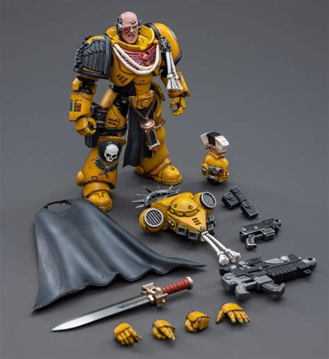 Joy Toy Warhammer 40K Imperial Fists Primaris Captain 1 18 Scale Figure