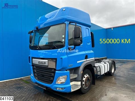 DAF CF 440 EURO 6 ADR Truck Tractor For Sale Netherlands EDE GLD XB38190