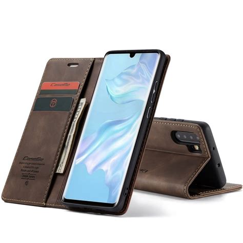 Huawei P Pro Etui Imitation Cuir Premium