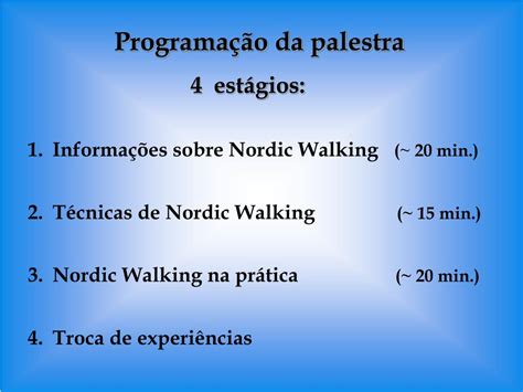 Ppt Nordic Walking Caminhada N Rdica Powerpoint Presentation Free