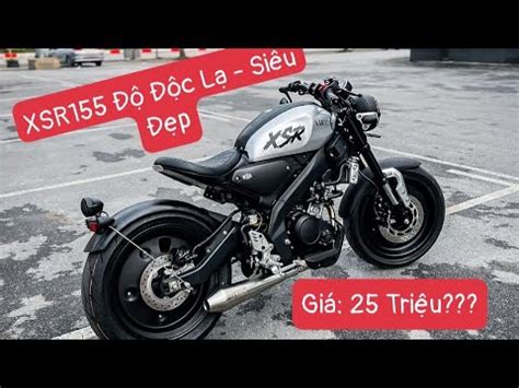 REVIEW SIÊU XE YAMAHA XSR 155 ĐỘ PHONG CÁCH ĐỘC LẠ KIỂU TRIUMPH