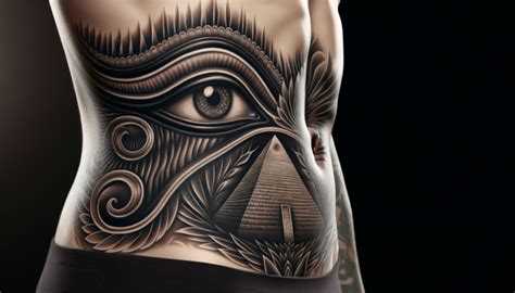 Significato Del Tatuaggio Occhio Di Horus E La Piramide Simbolismo