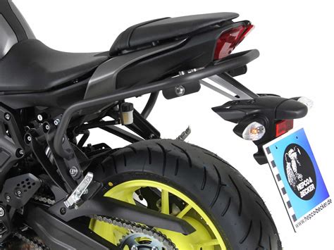 Rear Protection Bar Lock It Black For Yamaha Mt 07