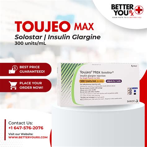 Toujeo Max - BetteryouRx