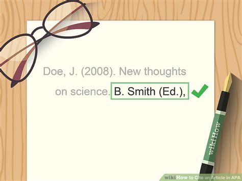 4 Ways To Cite An Article In Apa Wikihow