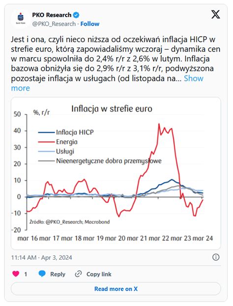 Inflacja W Strefie Euro Dalej Hamuje Analizy Pl