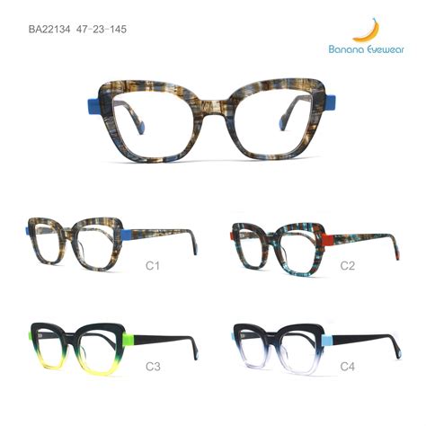 Women Elegant Cat Eye Lamination Eyeglasses Frames China Eyeglasses