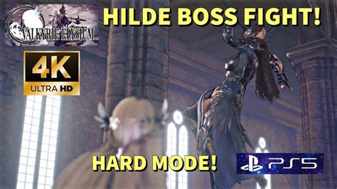 VALKYRIE ELYSIUM Hilde Boss Fight HARD MODE PS5 4K 60FPS YouTube