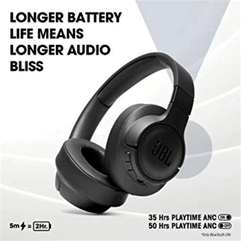 JBL Tune 760NC, Wireless Over Ear Active Noise Cancellation Headphones ...