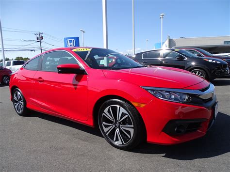 Certified Pre Owned 2017 Honda Civic Coupe EX T