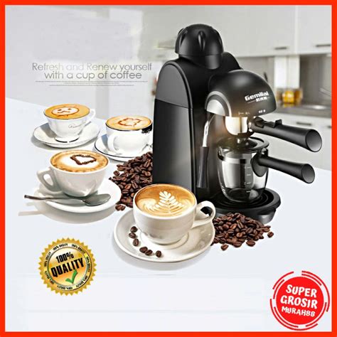 Jual Mesin Kopi Gemilai Semi Automatic Espresso Coffe Machine Ml