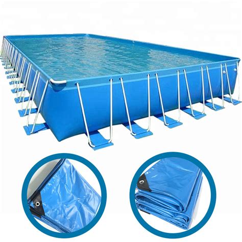 Litong Factory Direct Waterproof Customized Blue Biofloc Pvc Tarpaulin