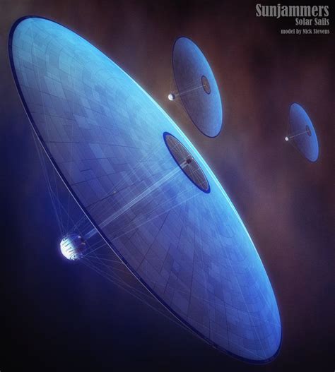 Solar Sails By GrahamTG Deviantart On DeviantArt Sci Fi Concept