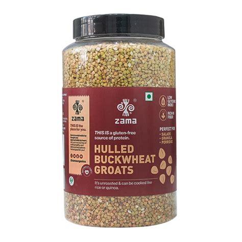 Organic Hulled Buckwheat Groats Versatile Superfood Zama Organics