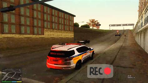 GTA SAN MOD POLICIA PMMG TATICO MOVEL PERSEGUIÇAO TROCA DE TIROS CPF