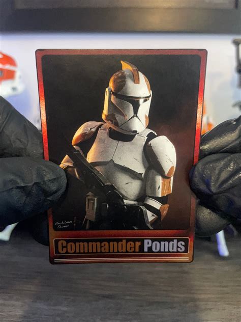 Commander Ponds Custom Trading Card - Etsy