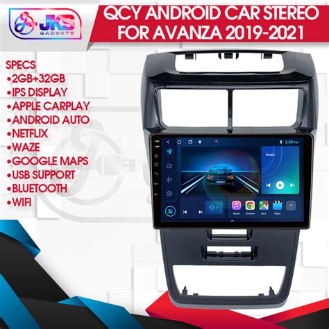 Qcy Android Car Stereo With Apple Carplay And Android Auto For Toyota