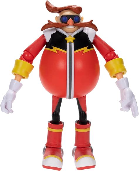 Sonic Prime Figura De Acci N Articulada De Pulgadas Mr Dr Eggman