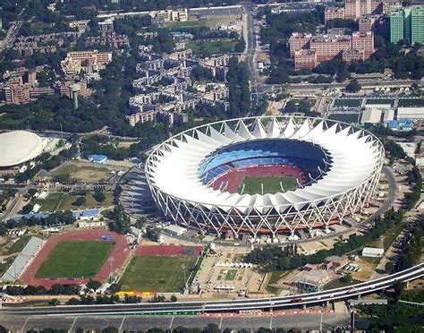 Jawaharlal Nehru Stadium New Delhi History Capacity Events