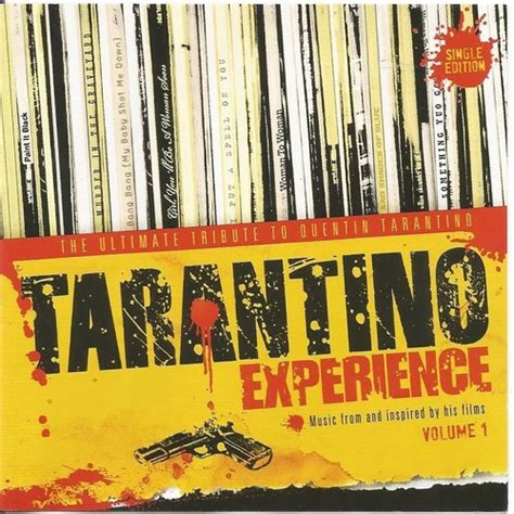 Cd Tarantino Experience The Ultimate Tribute To Quentin Ta Shopee