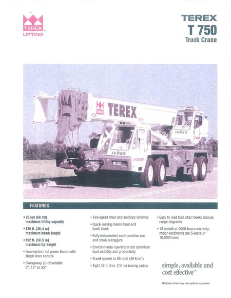 Terex Load Chart Keski