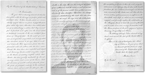 Proclamation of Thanksgiving Day by Abraham Lincoln « New England Province