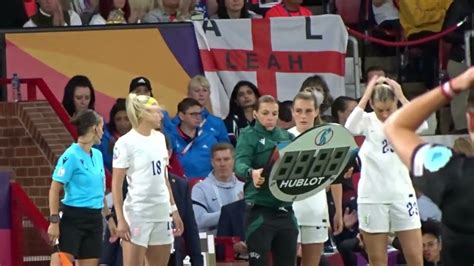 England Lionesses Triple Substitution Vs Austria Toone Russo And Kelly