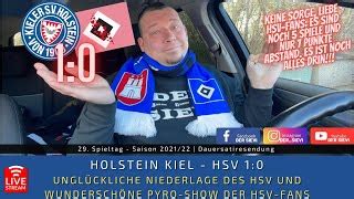 Holstein Kiel HSV 1 0 Unglückliche Niederlage des HSV und