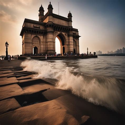 A Get Way Of India In Mumbai Epic View Side View Front View Photography