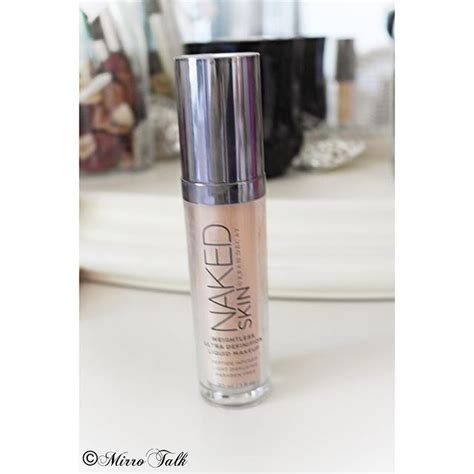 Urban Decay Naked Skin Foundation Review