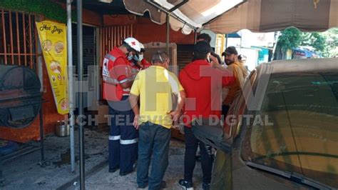 De Milagro Se Salva Empleado De Una Pollera En La Col De Febrero Al