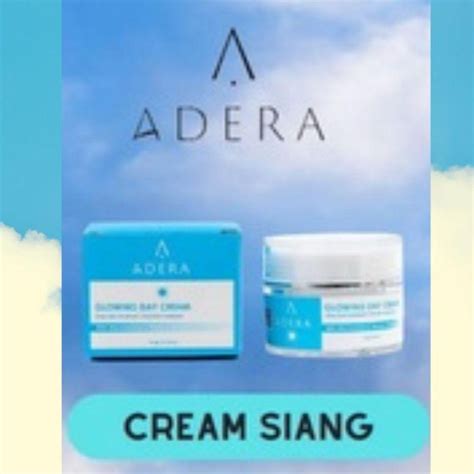 Jual Cream Siang Malam Adera Original Bpom Terbaru Menghilangkan