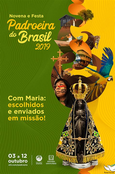 Cartaz Da Novena E Festa Da Padroeira Portal Kair S