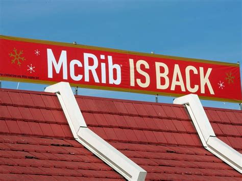 The History of the McDonald's McRib and How It Became a Cult Favorite ...