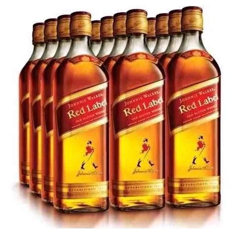 Caixa Kit Whisky Johnnie Walker Red Label Litro Frete Gr Tis