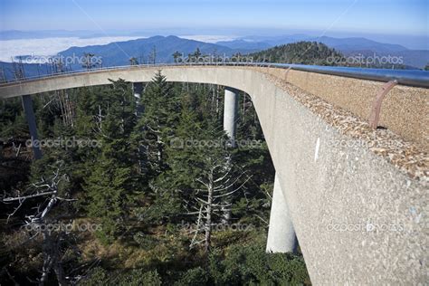 Clingmans Dome - Great Smoky Mountains National Park — Stock Photo ...