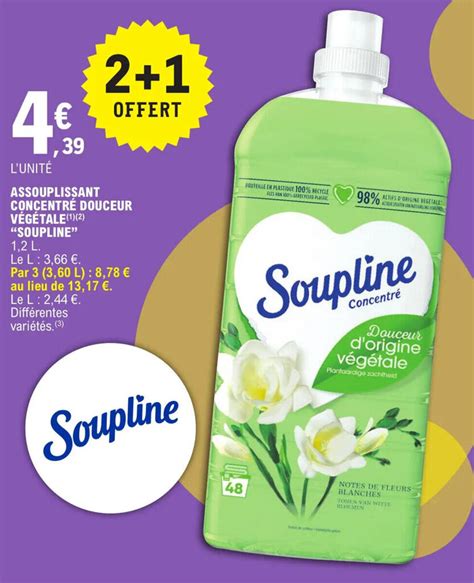 Promo Assouplissant Concentre Douceur V G Tale Soupline L