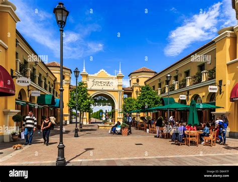 Fidenza Outlet Village, Fidenza, Emilia Romagna, Italy Stock Photo - Alamy