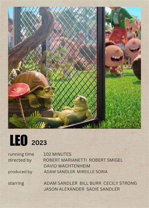 LEO (2023) | Movie posters, Love movie, Animated movies