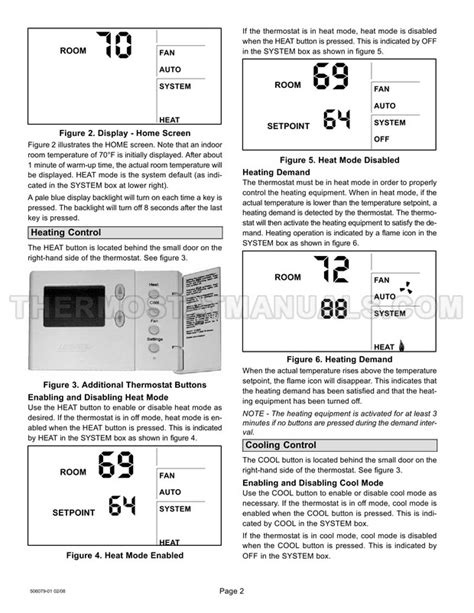 Mrch2 Thermostat Operation Manual