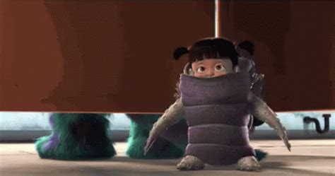 Boo Giggles Are Cute GIF - MonstersInc Boo HideAndSeek - Discover ...