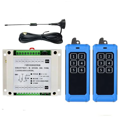 Mhz Dc V V V Channel Rf Wireless Remote Control System