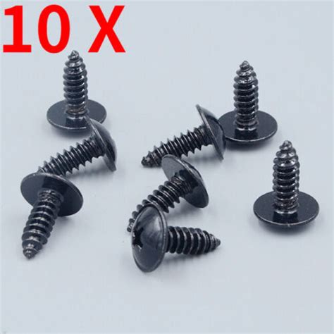 10pcs Fender Liner Retainer Screw 12493 06207b Tapping Bolt For Hyundai For Kia Ebay