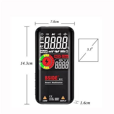 BSIDE S10 S11 S20 Profesional Digital Multimeter Smart Multimeter 9999