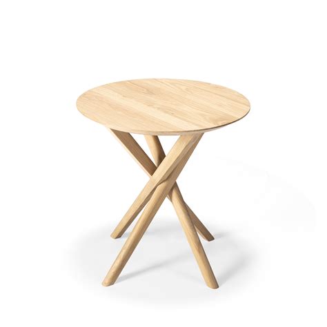 Table D Appoint Mikado Ethnicraft Bois Naturel Made In Design