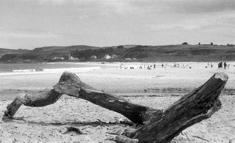 Ballycastle Beach - Monochrome Momento